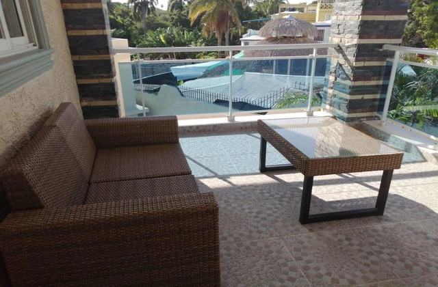 The Beach House One Puerto Plata Appartement Terrasse